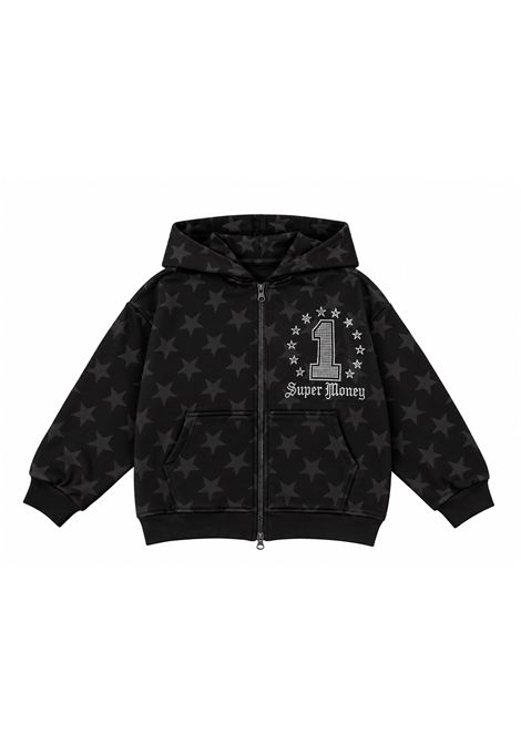 Felpa con strass ARTSUPERMONEY KIDS | SMJST05024BL